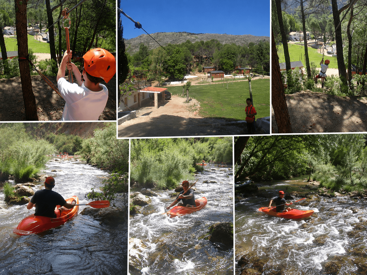 PACK 1 (Tirolina + Descenso Kayak)
