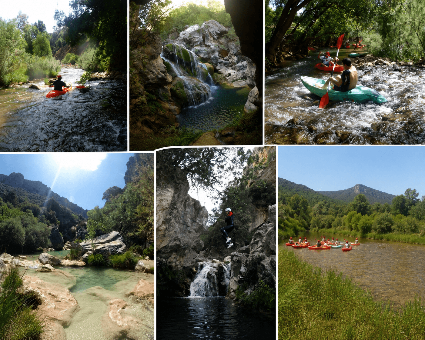 Pack 3 (Descenso en Kayak + Barranco)